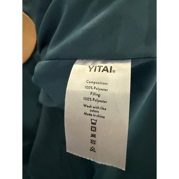 YITAI XL Oversized Puffer Jacket Color Block Quilted High Collar Padded Coat‎ - Picture 7 of 8